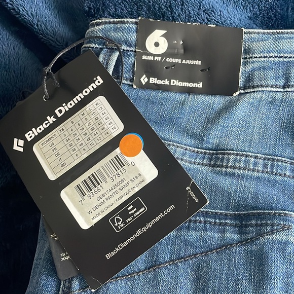 Black Diamond Slim Fit Climbing Jeans - Picture 6 of 6